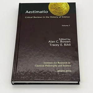 Aestimatio: Critical Reviews in the History of Science VOL 7 HC - Imagen 1 de 7