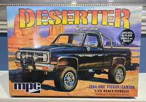 MPC 1984 GMC Pickup Deserter Truck Model Kit 1:25 Scale ~ Sealed ~ New in Box - Picture 1 of 2