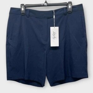 Pantaloncini sportivi da golf Lady Hagen nuovi con etichette Missy Core colore navy taglia 12 - Foto 1 di 5