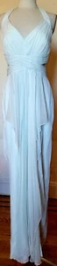 Marchesa Notte Halter Silk Gown Size 10 NWT - Picture 1 of 9