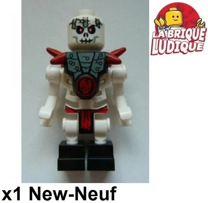 Lego Figurine Minifig Ninjago Frakjaw Armor armure squelette skeleton njo011 NEW - Photo 1/1