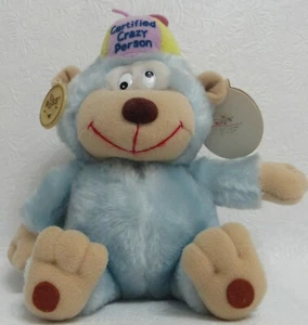 Peluche Russ Luv Mascotas Mono Certificado Crazy Person Relleno Nuevo - Imagen 1 de 5