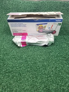 Cartuccia toner magenta Brother originale TN-221M ricambio NUOVA OEM - Foto 1 di 6