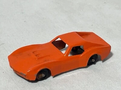 Vintage Midgetoy Orange Chevy Corvette Stingray - Image 1 of 2