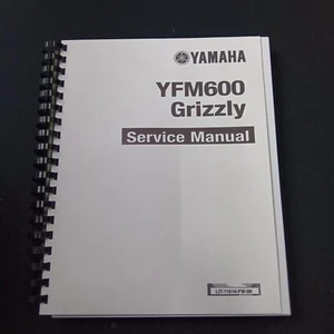 1998-2002 Yamaha Grizzly 600 YFM600 Shop Service Manual 347 pages - Picture 1 of 1