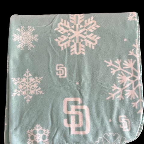 San Diego Padres Throw Blanket New 47” X 59” Cover