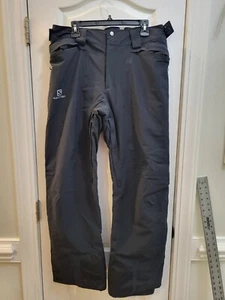 Salomon Herren Schnee Eis Angeln Hose Schwarz Größe XXL Top Zustand - Bild 1 von 6