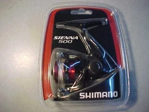 NEW SHIMANO Sienna Spinning Reel SN500FGC for rod Fishing 500 clam packed - Picture 1 of 5