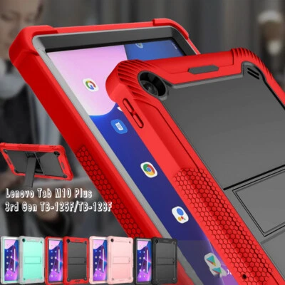 Case For Lenovo Tab M10 Plus 3rd Gen TB-125F/TB-128F Tablet Rugged Stand Cover
