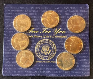 1997 Coin History of the U.S. Presidents Reader's Digest Medals 7 Coin Set #6 - Picture 1 of 2