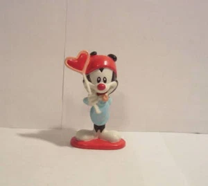 ANIMANIACS WAKKO WARNER BROS. PVC FIGURE CAKE TOPPER with Heart On Stick Elmers - Picture 1 of 2
