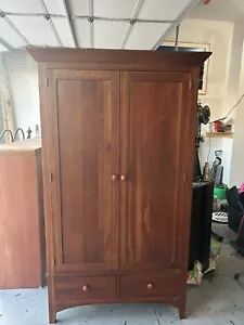 Ethan Allen American Impressions | Exquisite Cherry Armoire Wardrobe Hutch - Picture 1 of 7