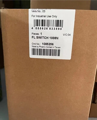 Phoenix Contact  FL SWITCH 1008N Industrial Ethernet Switch 1085256 - Image 1 of 2