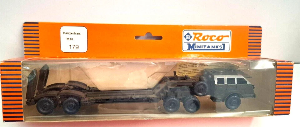 ROCO MINITANKS 1:87 PLASTICA MEZZO MILITARE PANZERTRAN . M26   ART  179 - Immagine 1 di 1