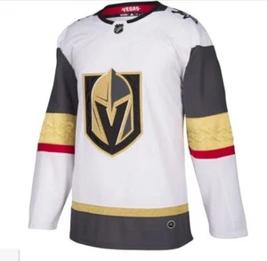 Herren Neu 52 Large Las Vegas Golden Knights Adidas Authentic NHL Hockey Trikot - Bild 1 von 11