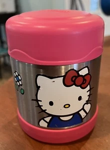 Kids Lunchbox Thermos with Pink Cap w/ Hello Kitty Design - A0128 - Picture 1 of 8