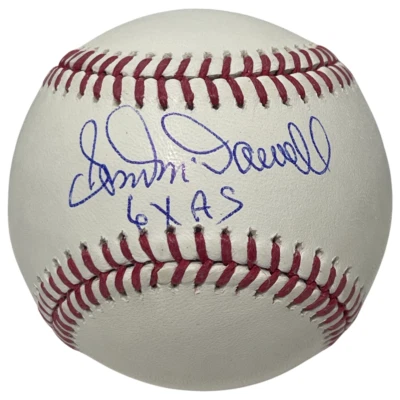 Sam McDowell Signed ROMLB Baseball w/ 6x AS Beckett Witness BAS COA - Image 1 of 2
