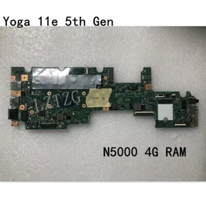 Original Lenovo ThinkPad Yoga 11e 5th Gen Motherboard CPU N5000 4G RAM 02DD466 - Picture 1 of 2