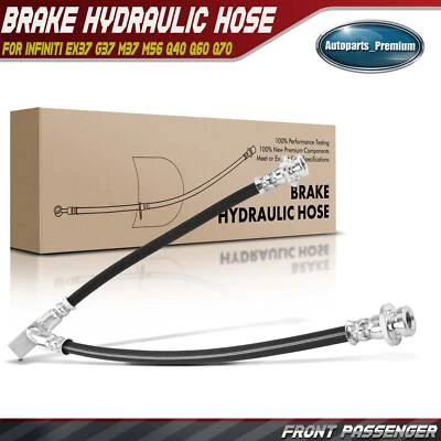 Manguera hidráulica de freno delantero derecho para Infiniti Q70 G37 EX37 2013-2019 Nissan 370Z Foto 1 de 4