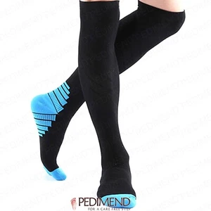 Pedimend Flugsocken Männer Frauen Kompressionssocken Krampfadern Sportstrumpf - Bild 1 von 5