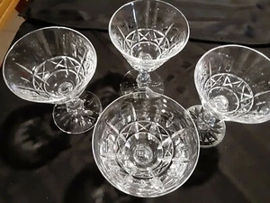 Lote de 4 copas de vino Waterford Crystal Lismore Designed Claret usadas en excelente estado - Imagen 1 de 4