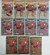 SPIDER-MAN (1990) #1 Warehouse Find Lot of (11) Comics HI GRADE Avg NM/M 9.8