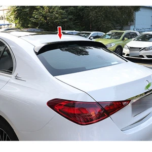 Painted Fit For MERCEDES BENZ C W206 4DR OE Look Rear Roof Spoiler C300 2022 - Picture 1 of 6