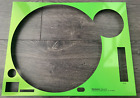 Technics SL-1210 MK2 Pearl Green Faceplate Cover With 1210 Screen Printing