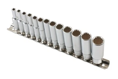 Laser Tools 7589 13 Piece Bi-Hex Deep Socket Set 1/4"D 4-14mm TSP5 - Image 1 of 4