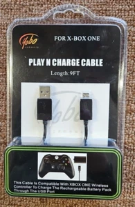 9ft Play n Charge Cable For Xbox One Controller by Yobo - Picture 1 of 4