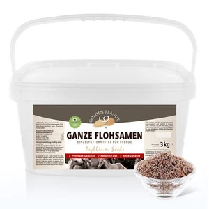 Ganze Flohsamen Pferd 3kg Ballaststoff Naturfutter Weide Paddock Sandaufnahme - Bild 1 von 7