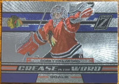 2010-11 Zenith Crease Is The Word Corey Crawford #10 Chicago Blackhawks - Image 1 of 2