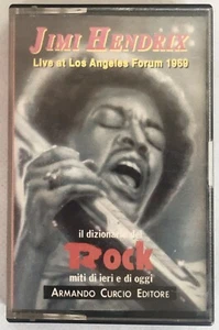 JIMI HENDRIX LIVE AT LOS ANGELES FORUM 1969 CASSETTE TAPE - Foto 1 di 2