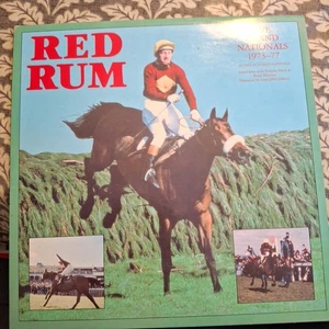 LORD JOHN OAKSEY "RED RUM FIVE GRAND NATIONALS 1973-77 " VINYL LP 1979 VG+ - Picture 1 of 4