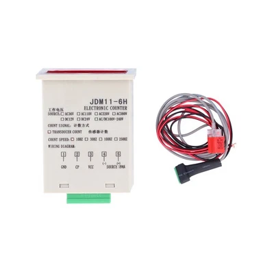 (AC36V)Berm Electronic Digital Display Counter Panel Industrial Inductive - Image 1 of 4