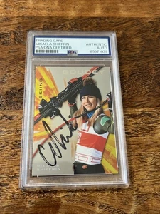 Mikaela Shiffrin IP Signed Goudey Card Psa Dna Coa Slab Autographed Skiing - Picture 1 of 3
