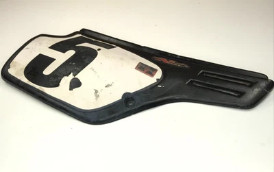 89 Honda XR250 XR 250 350 600 Cubierta Lateral Trasera Panel Placa Plástico Derecho 9-L Foto 1 de 4