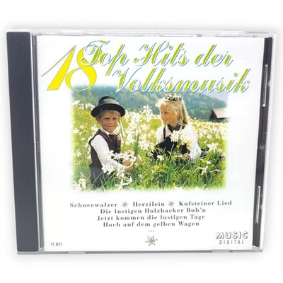 18 Top Hits der Volksmusik Schneewalzer Herzilein Kufsteiner Lied CD Sampler - Bild 1 von 4