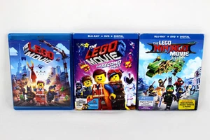 The Lego Movie Ninjago Second Part (3) Blu-Ray Lot Warner Brothers - Picture 1 of 10