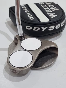 Odyssey White Ice 2-Ball Putter * 34 Inch * Odyssey Pistol Grip * Good Condition - Picture 1 of 12