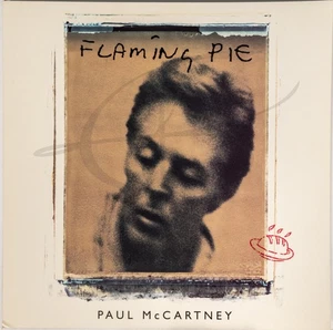 PAUL McCARTNEY FLAMING PIE Album Cover Promo 12x12 Flat Double Sided Poster - Picture 1 of 2