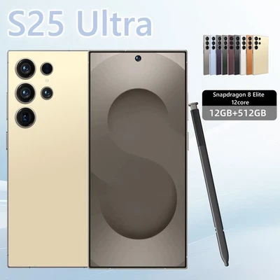 S25 Ultra 5G -512GB 12GB Smartphone entsperrt alle Farben Handy MIT BOX 7,3" - Bild 1 von 4