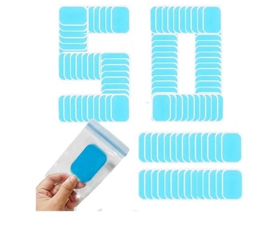 50 piezas/25 paquetes de almohadillas de gel para estimulador de abdominales Ab Trainer almohadillas de gel de repuesto hoja Foto 1 de 4