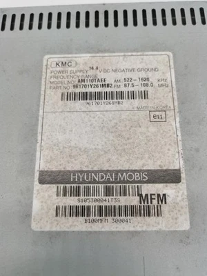 Autoradio originale KIA PICANTO 2 PHASE 1 961701Y261MB2 - Immagine 1 di 4