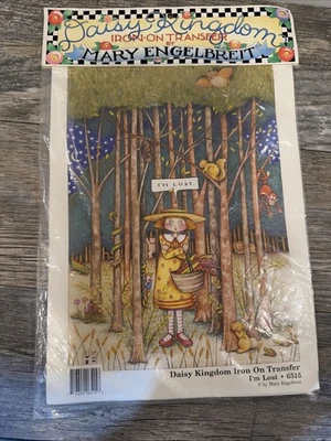 Daisy Kingdom Iron On Transfer I’m Lost 6515 nuevo stock antiguo 1990 Mary Engelbreit Foto 1 de 4