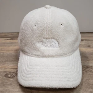 The North Face Mütze Kappe Riemen hinten Einheitsgröße weiß Fleece Sherpa bestickt Herren - Bild 1 von 9