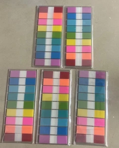 900 Pcs Transparent Sticky Notes Page Markers Pop up Index Tabs Flags Stickers - Picture 1 of 6