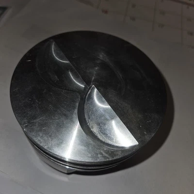 KB piston IC702  Chevy 4.030" bore Forged aluminum SBC Gen 1 350ci - Image 1 of 3