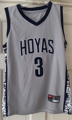 Camiseta deportiva de baloncesto Nike Georgetown Hoyas #3 talla juvenil grande Foto 1 de 2