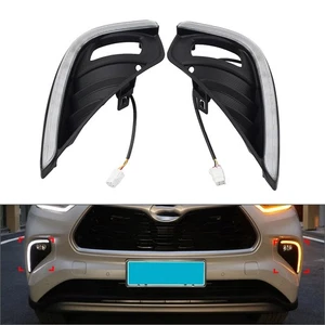 Daytime Running Lights Turn Signal Fog Lamp For Toyota Highlander 2020-2023 2020 - Picture 1 of 16